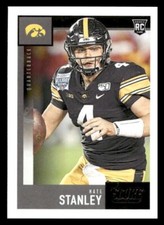 2020 Score #364 Nate Stanley Rookie Iowa Hawkeyes