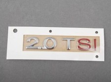 Neu Original 2.0 TSI für Volkswagen Auto Chrom Abzeichen Emblem OEM