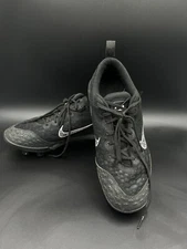 Nike HyperDiamond 2 Pro MCS Softball Cleats Black White 856493-011 Womens 9.5
