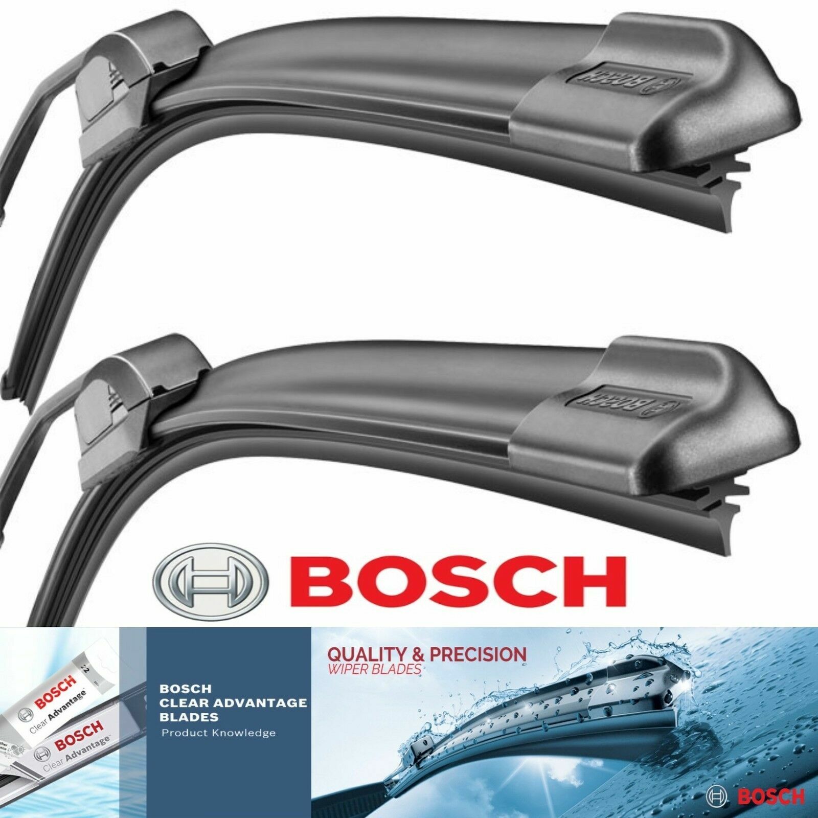 Bosch Clear Advantage Wiper Blades for 1982 Buick Skyhawk - 2-Pack-image