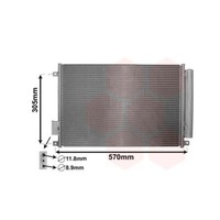 Kondensator, Klimaanlage VAN Wezel 17005347 FüR Ford Fiat / Lancia