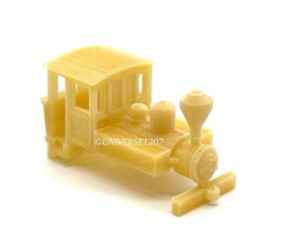 Nn3/Nm Scale 0-4-0 H.K. Porter Steam Locomotive Kit w/Power Drive