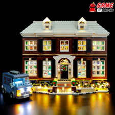 Led Light Kit For Home Alone - Compatible With Lego 21330 Set Classic Version