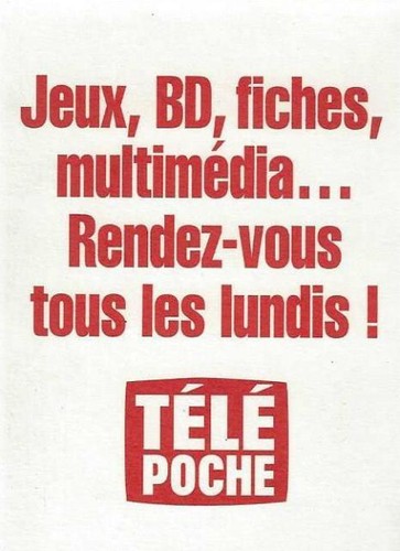 1999-2000 DS France Foot 2000 Tele Poche (Pocket Television guide) Insert Cards - Picture 16 of 50