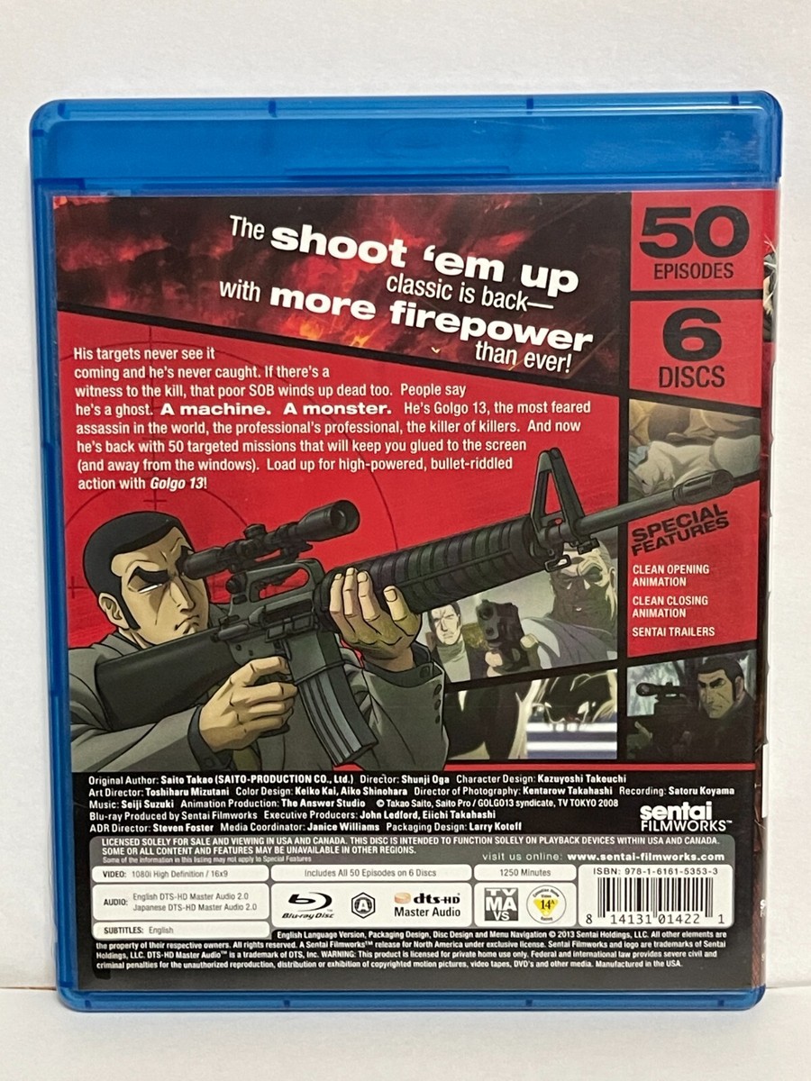 ゴルゴ13 Ⅰ〜ⅣDVD-BOXセット Amazon.co.jp: ゴルゴ13 TVシリーズ全50話収録 DVD BOX