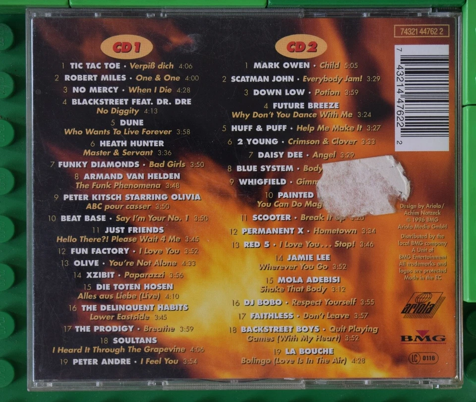 Various - BOOM '97 - 38 Explosive Hits - Ariola - BMG - 2-CD - Bild 2 von 4