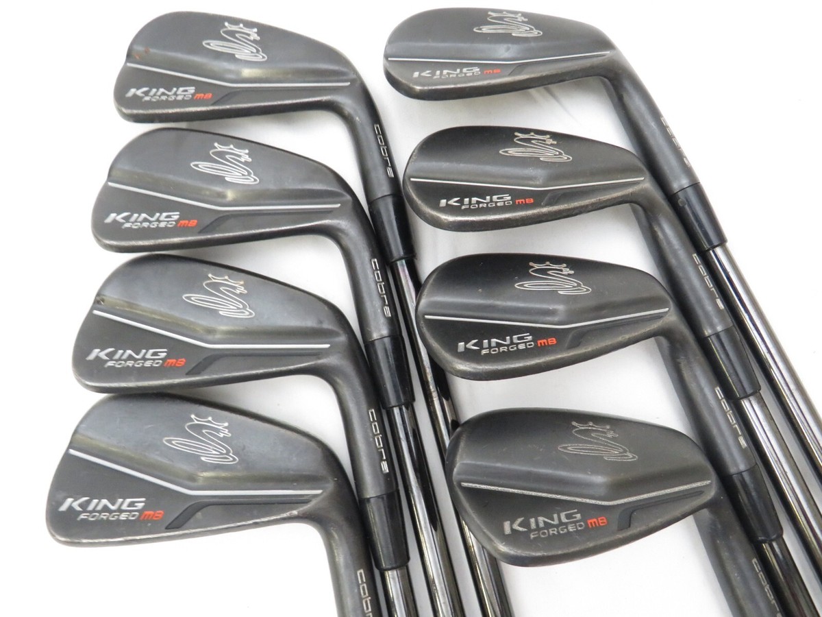 Cobra King MB アイアン GW Used Cobra King Forged MB Black Iron Set 4-GW Project X