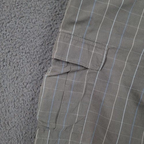 Pantalones Cortos PATAGONIA Para Hombre W35 Gris Cuadros Todo Uso Carga 100% Algodón Sarga - Imagen 2 de 15