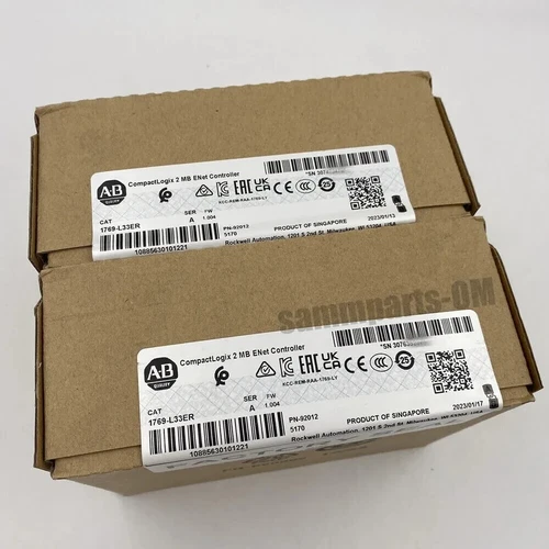 New Factory Sealed AB 1769-L33ER / A CompactLogix 2MB Enet Controller 1769L33ER - Picture 3 of 4