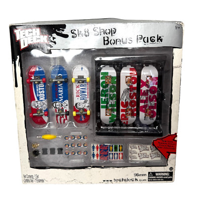 New Tech Deck GIRL SK8 Shop Bonus Pack Jeron Wilson, Eric Koston, Alex Olson
