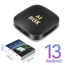 Wireless Carplay&Android Auto WiFi Adapter Smart Ai Box Netflix YouTube 16/32GB