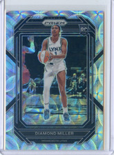 2023 Panini Prizm WNBA DIAMOND MILLER RC ROOKIE #134 PREMIUM SET SCOPE /99 LYNX