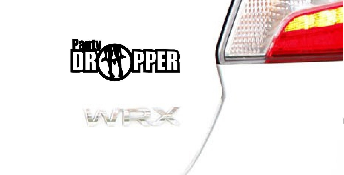 Panty Dropper Decal Vinyl Funny Sticker JDM Car Window Chicks Die-cut