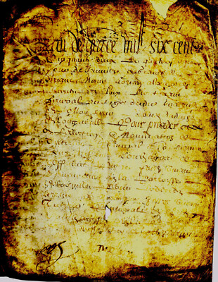 1652 Wahl Tutor Fontaine-le-Dun, Bosville, GRUBE, PETIT, DUNOYER, FREON, LECANU