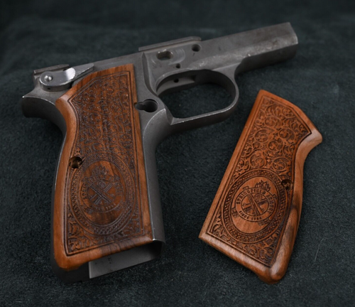 Poignées Springfield Armory SA 35 / Browning High Power Pour Hp Regent Br 9 843345