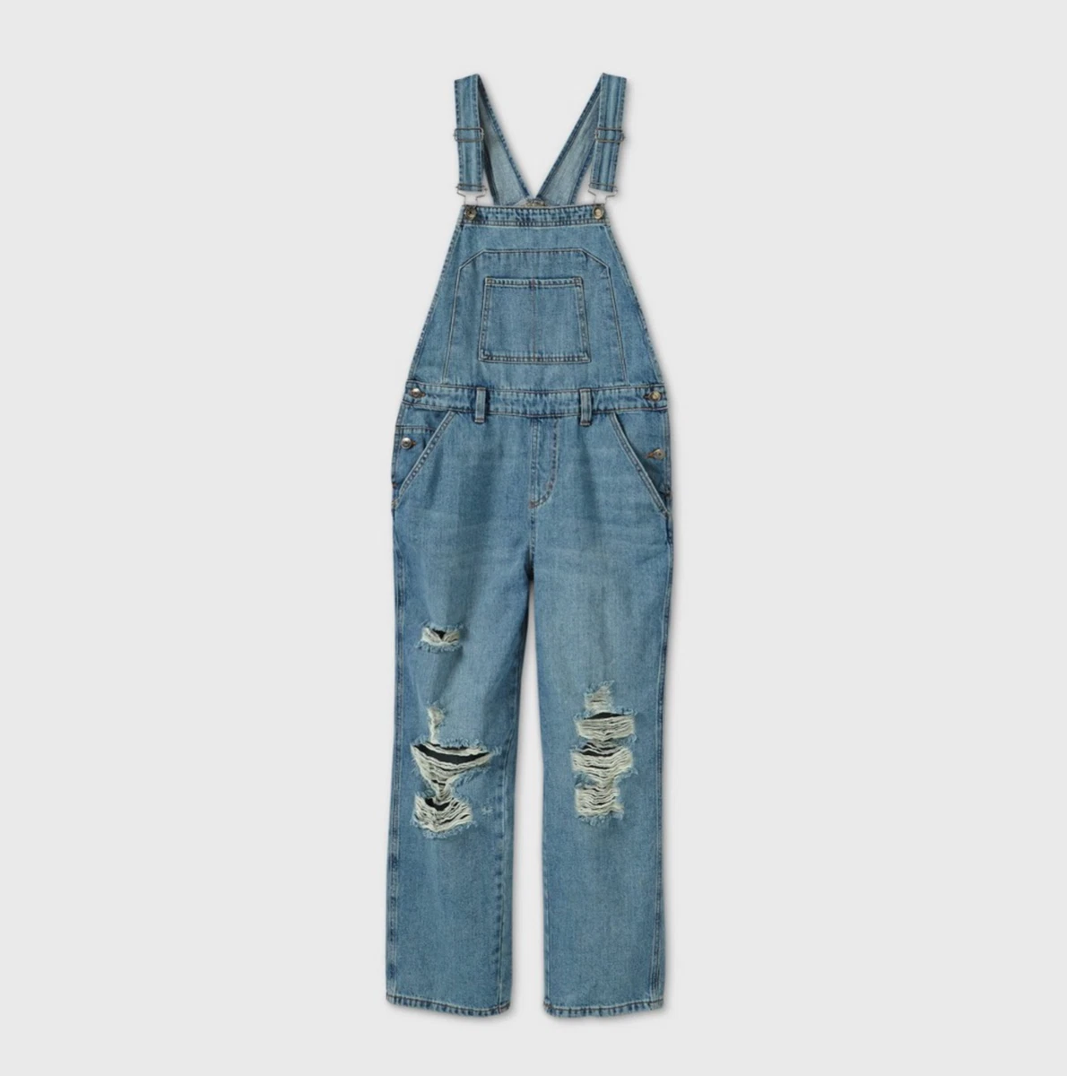 Wild fable store denim overalls
