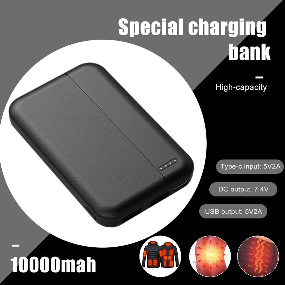 5V/2A Portable Power Bank for Heating Vest Jacket Portable Charger Fast Charging-image