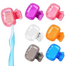 6 Pack Toothbrush Covers Portable Toothbrush Protector Coverings Clips Tooth ...