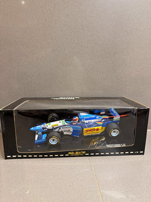 1:18 Michael Schumacher Collection Benetton Renault B195 World Champion Box