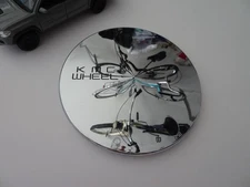 KMC WHEEL Chrome Custom Wheel Center Cap # KMC0004, 99-0057