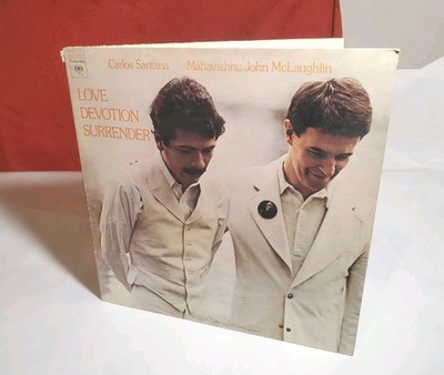 Carlos Santana Mahavishnu John McLaughlin Love Devotion Surrender KC 32034 Vinyl