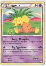 Exeggutor Normal Rare HeartGold SoulSilver 18/123 MP on eBay
