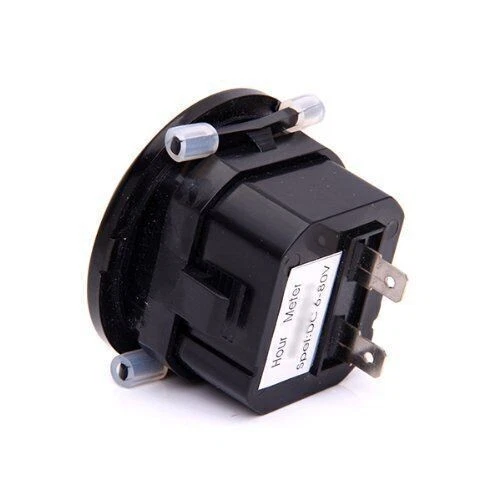 8~80V Car Gauge Meter Car ATV Boat Engine Mechanical Round Hour Meter Waterproof - Image 4 of 4