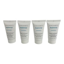 Vasanti Brighten Up Enzymatic Face Rejuvenator Exfoliating Cleanser 0.7oz - x4
