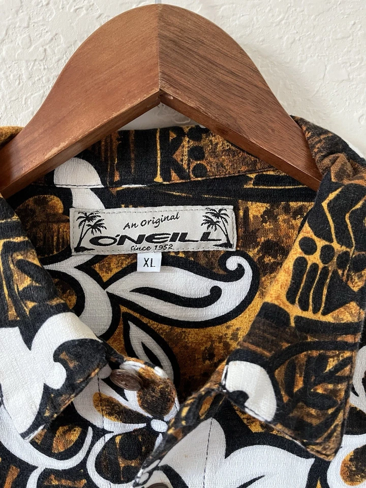 Винтажная рубашка для серфинга в гавайском стиле 90-х O'Neill | XL - Изображение 3 из 4