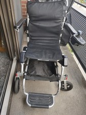 Air Hawk electric power wheelchair, TWO batteries lightweight folds up airhawk