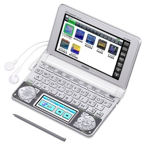 Casio electronic dictionary Data Plus 6 English content rich model XD-N9800WE W