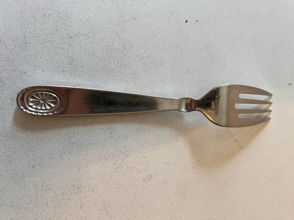 Ralph Lauren TELLURIDE 1 Salad Fork Stainless Steel Flatware Korea Vintage 95 - Image 4 of 4
