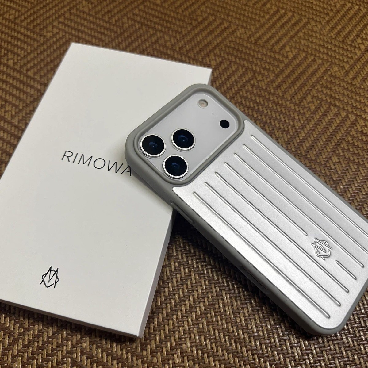 RIMOWA For Apple iPhone 17 Pro Max Orange Aluminium Phone Case | eBay