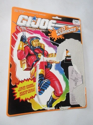 1991 Hasbro G.I.Joe Eco Warriors Barbecue - card only