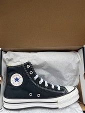 Converse high all star Chuck Taylor older kids trainers size 4.5 EUR 37.5 black
