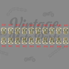 Fits For Holley Carb Main JETS ASSORTMENT KIT 2 EACH 20 PACK 40-49 1/4-32-US