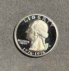 1976 S Washington Bicentennial Quarter US Mint Gem PROOF 40% Silver