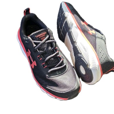Under Armour Charged  Assert9-Mens Blk/red 3021972-003 size 7