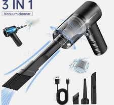 120W Cordless Handheld Vacuum – Mini Portable Wireless Cleaner for Car & Home