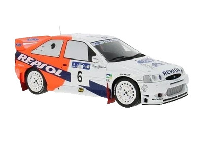 IXO 1:18 1997 Ford Escort RS Cosworth WRC, Akropolis, 1997, #6, J.Kankkunen/Jepo