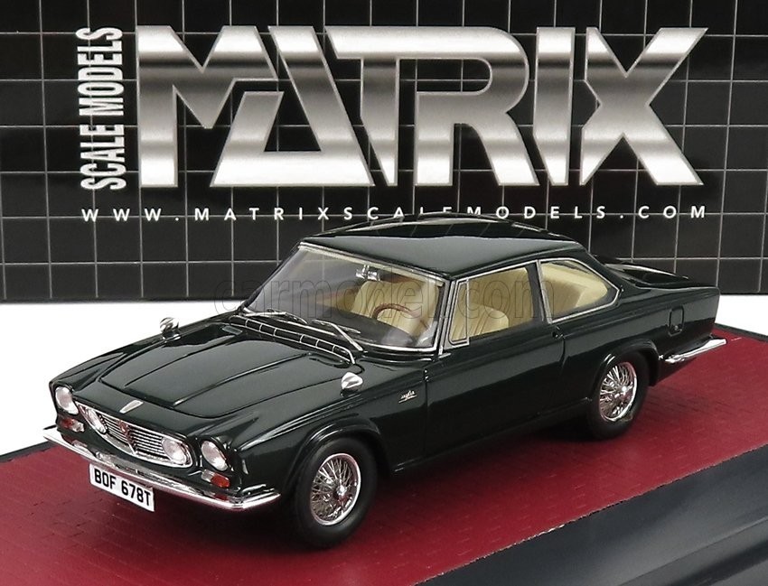 Jaguar S Type Frua 1966 Matrix MX41001-172 - Voiture miniature 1:43 vert LHD