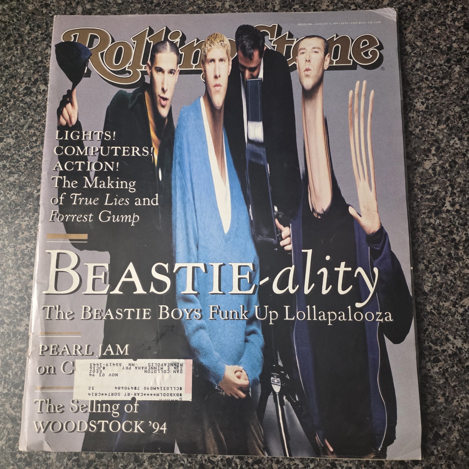 Rolling Stone Magazine August 11 1994 Issue 688 Beastie Boys Cover