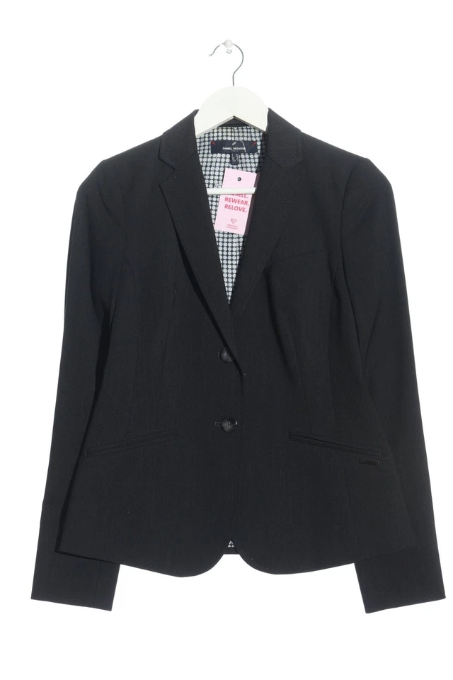 DANIEL HECHTER Blazer corto Mujeres Blazer Talla EU 34 azul look casual - Imagen 4 de 4