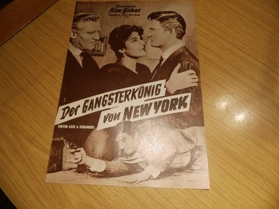 IFB 4998 | DER GANGSTERKÖNIG VON NEW YORK  John Barrymore jr., Steve McQueen RAR