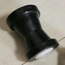 3" Bow Roller Accessories TPU Replacement Keel Support Top Wheel Black Sturdy