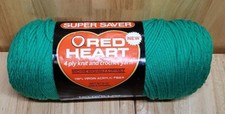 Red Heart Super Saver Yarn Spring Green 7.9oz 4 Medium Worsted Acrylic