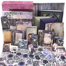 Ultimate Vintage Scrapbook Supplies Junk Journal Kit - A6 Retro Notebook, A...