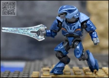 HALO MEGA CONSTRUX COVENANT BLUE ELITE MINOR MINI FIGURE HNC56 RENEGADE BANSHEE