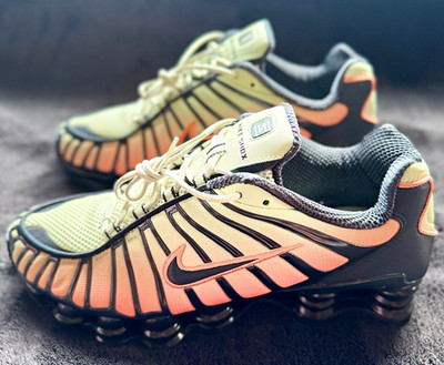Nike Shox TL Fade ''Olive/Orange'' | US 12/10.5 | EUR 44.5