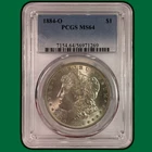 1884-O Morgan Dollar PCGS MS64 Mint State Coin #38892